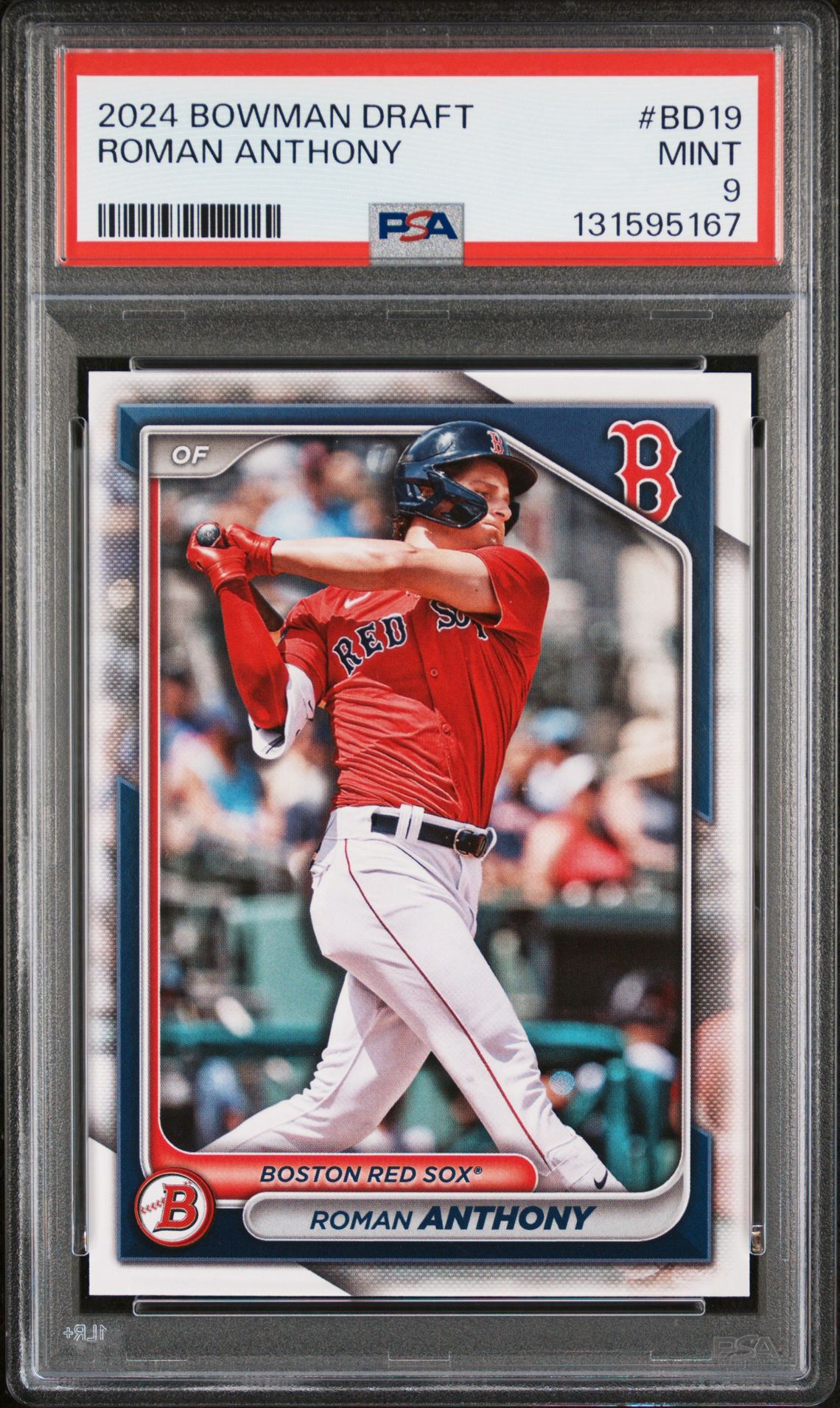 Roman Anthony 2024 Bowman Draft Baseball Rookie Card #BD19 Graded PSA 9 Cert #131595167