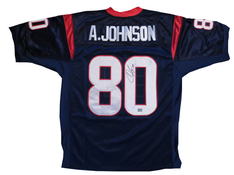 andre johnson signed jersey