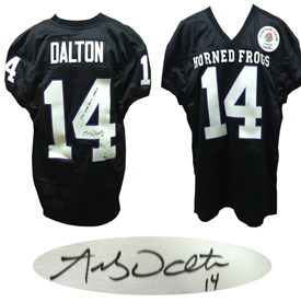 Andy Dalton Signed TCU 2011 Rose Bowl Jersey PSA/DNA COA