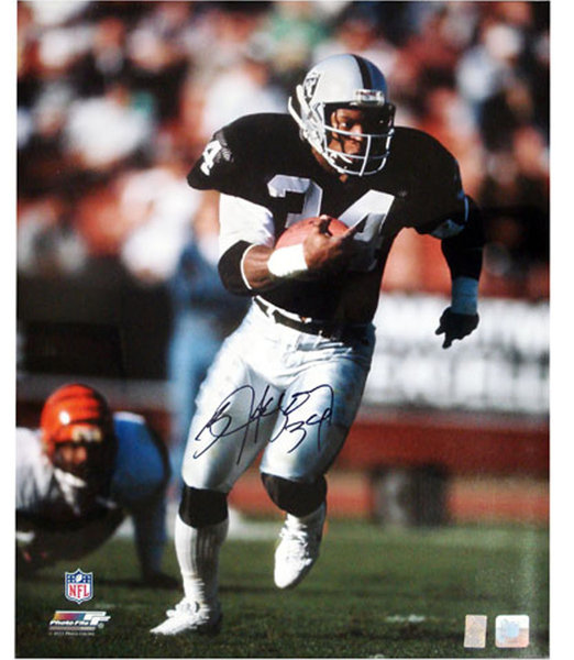 bo jackson autographed raiders jersey