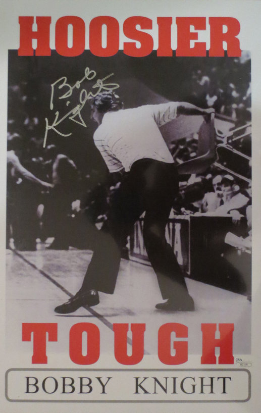 bobby knight autograph