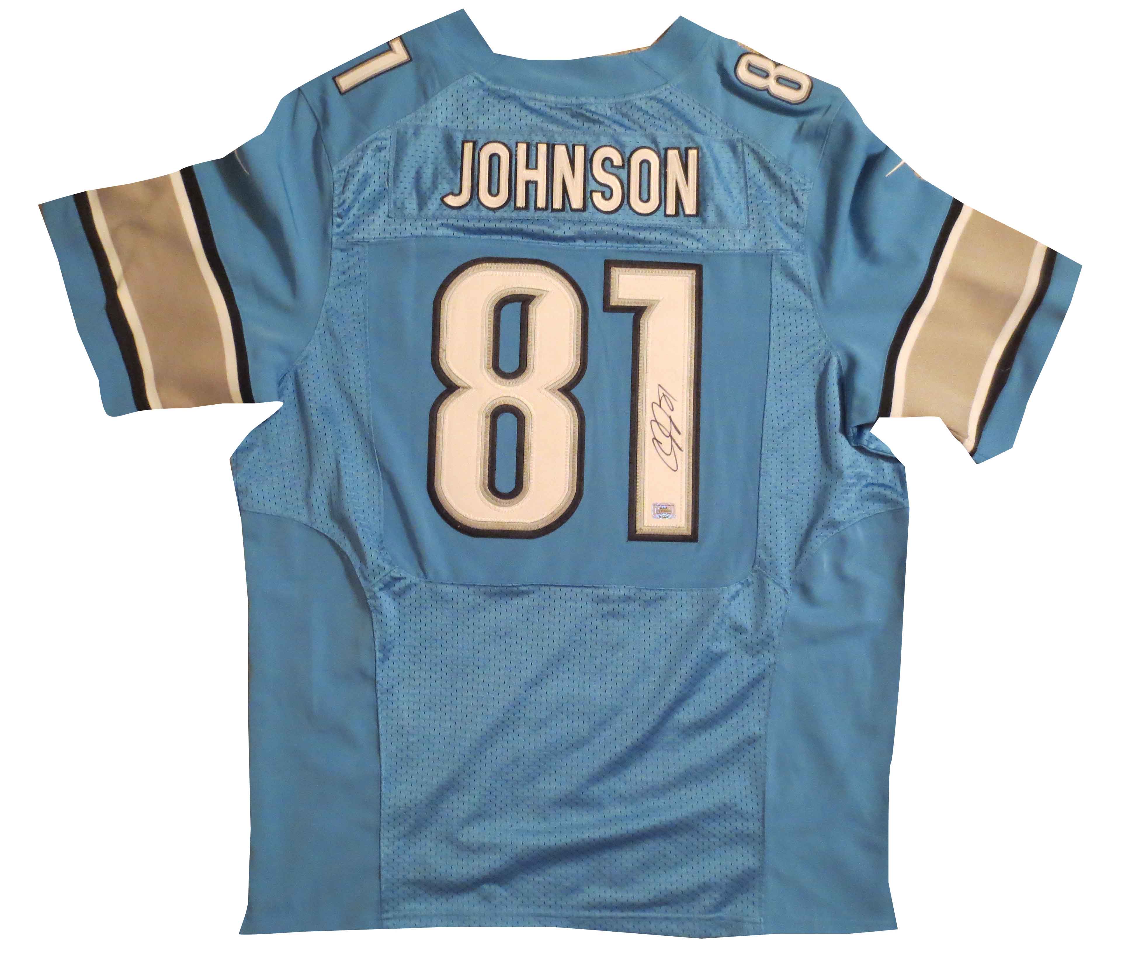 calvin johnson signed jersey