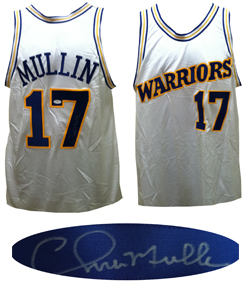 Chris Mullin Signed Golden State Warriors Jersey JSA COA