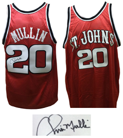 Chris Mullin Signed St. Johns University Red Storm Jersey JSA