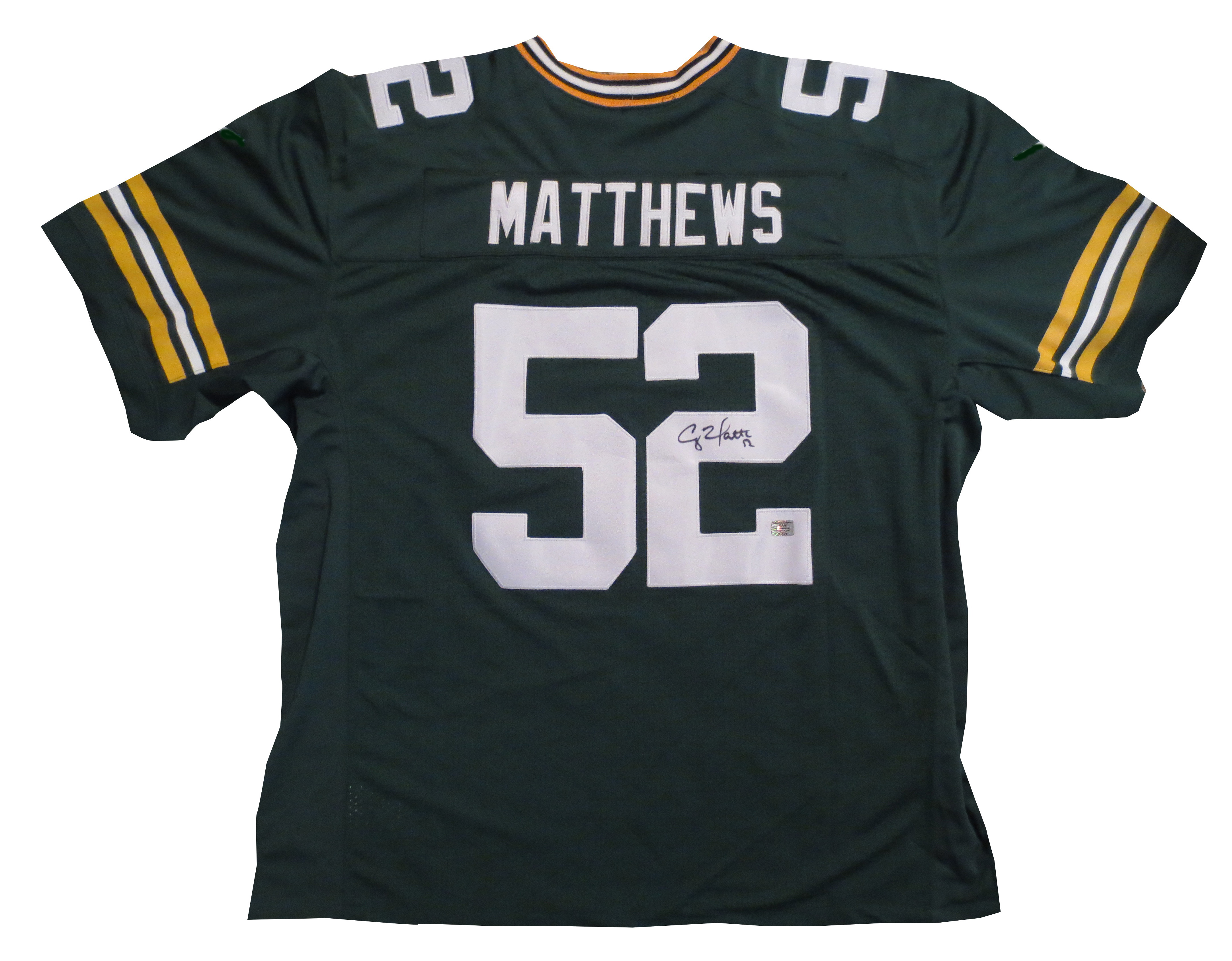 clay matthews signed jersey