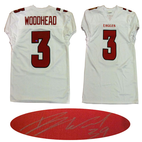 Danny Woodhead Signed Chadron State Jersey JSA COA Patriots