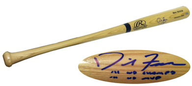 David Freese Signed 2011 World Series MVP Baseball Bat
