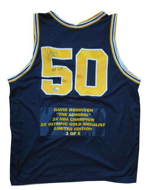 david robinson navy jersey