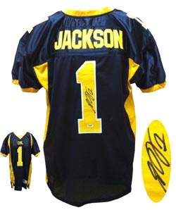 DeSean Jackson Signed CAL Bears Jersey PSA/DNA COA