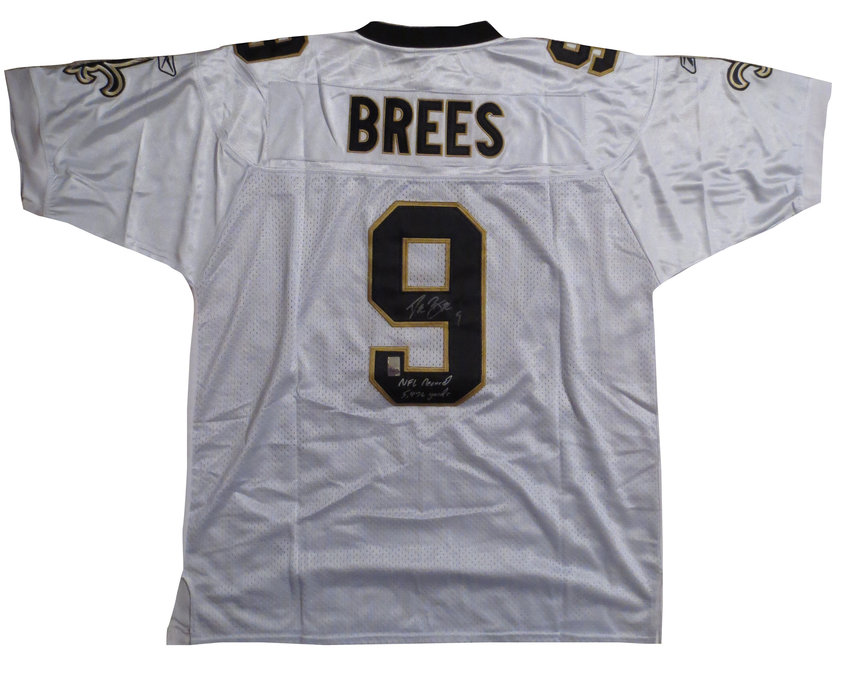 drew brees signed jersey