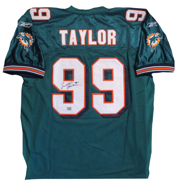 jason taylor signed jersey