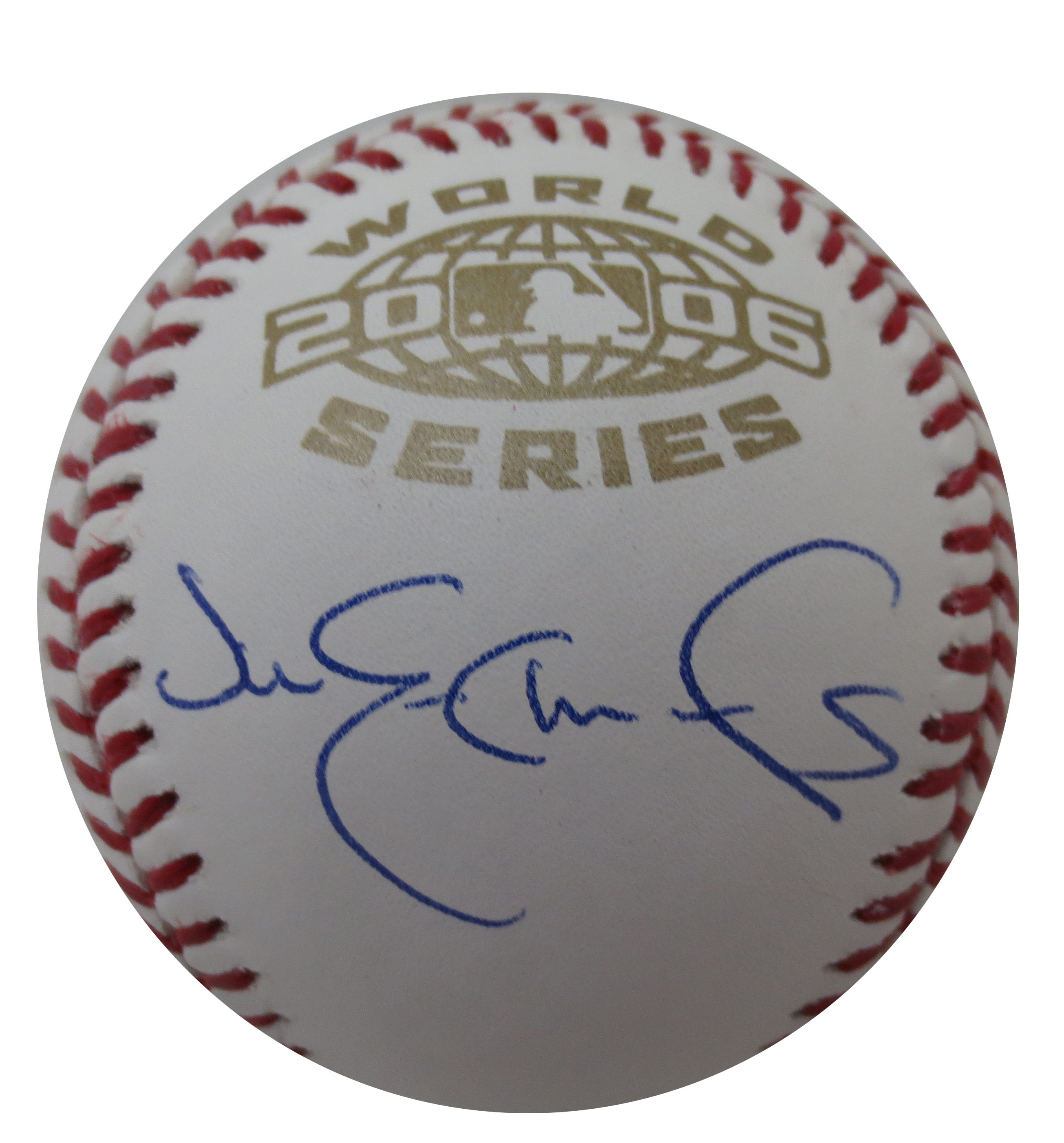 jim edmonds autographed baseball