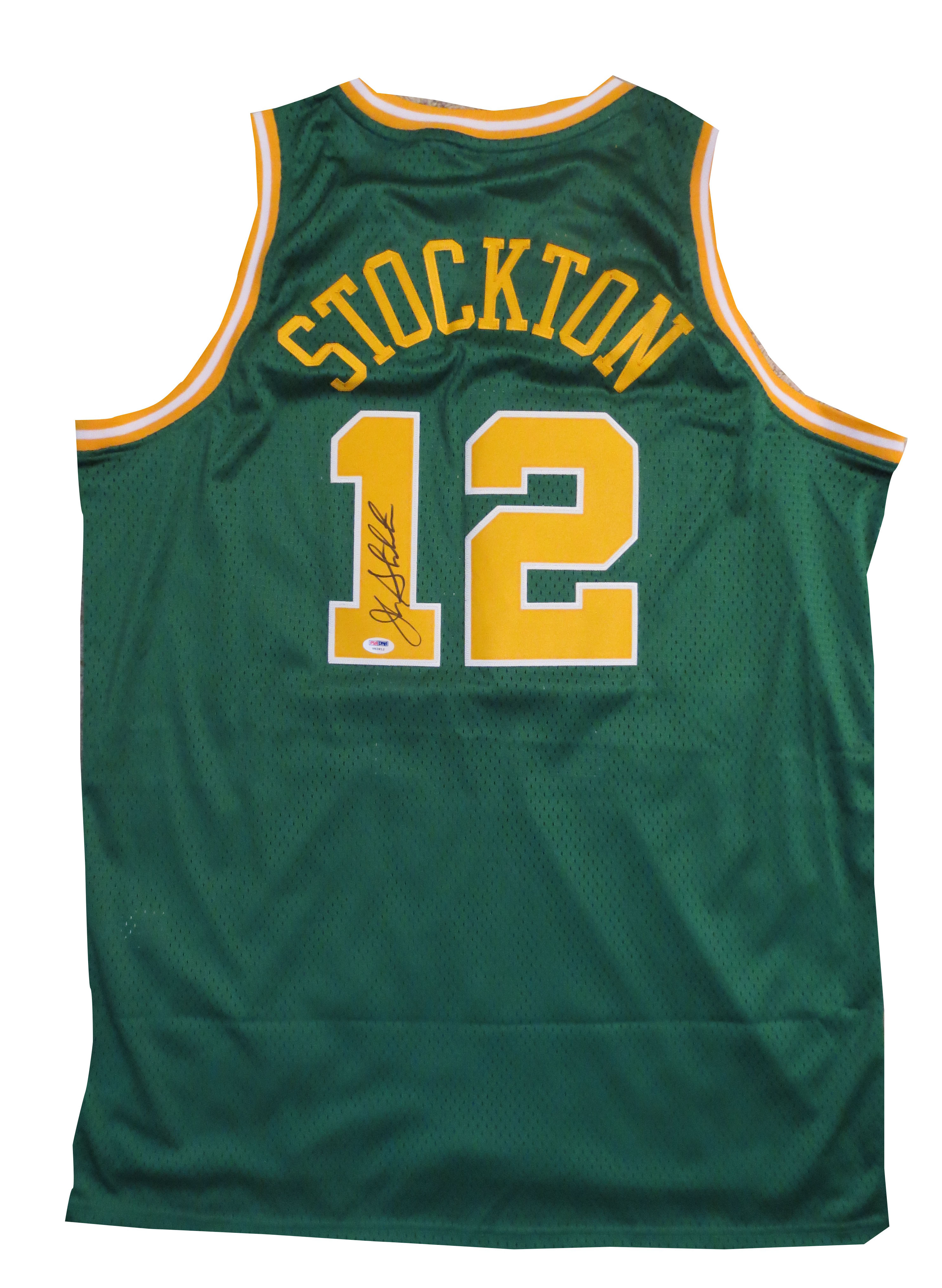 green john stockton jersey