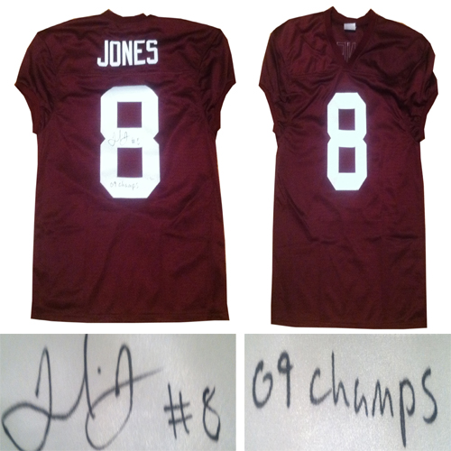 Julio Jones Signed Alabama Football Jersey JSA COA Falcons