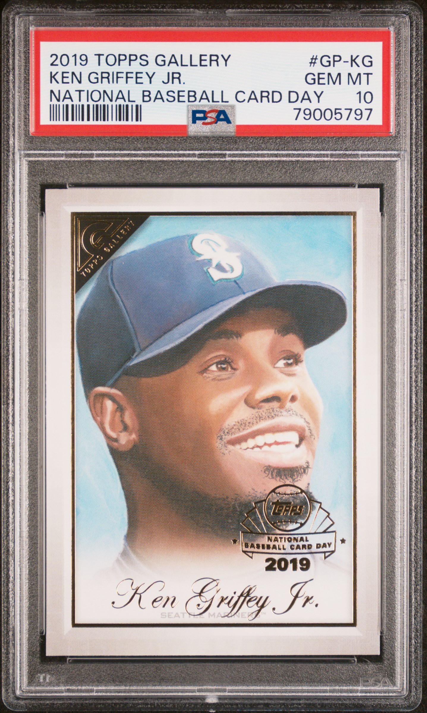 Ken Griffey Jr 2019 Topps Gallery National Baseball Card #GP-KG Graded PSA 10