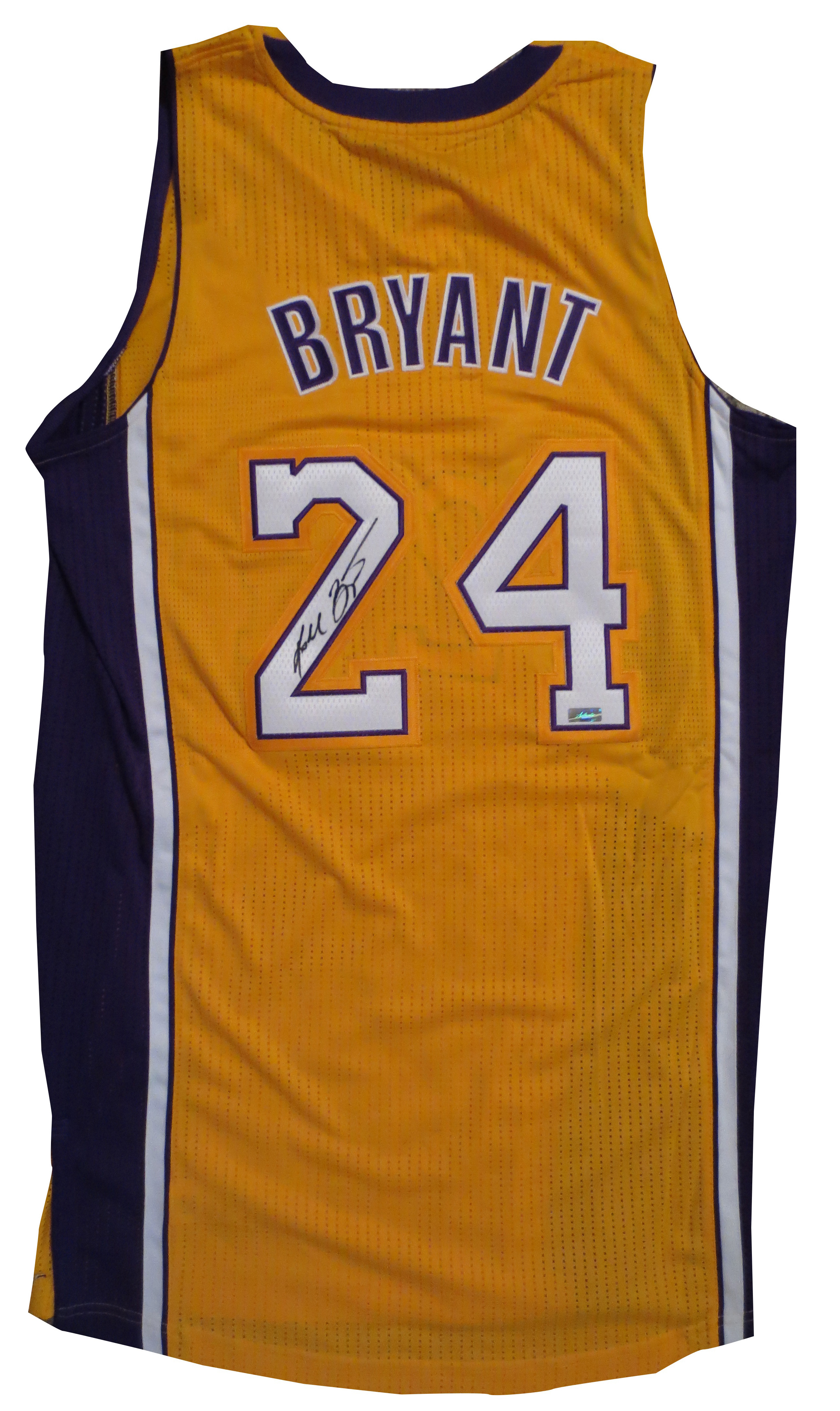 kobe bryant signed shirt