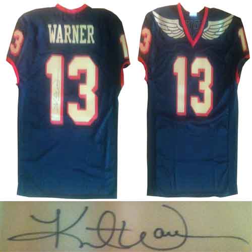 Kurt Warner Signed Jersey from Powers 