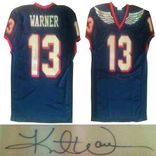 kurt warner signed jersey