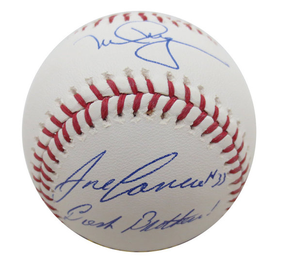 jose canseco autographed baseball