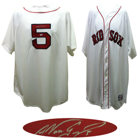 Nomar Garciaparra Signed Boston Red Sox Jersey MLB COA