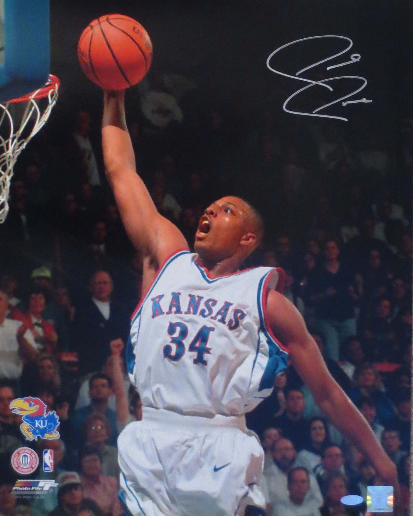 paul pierce kansas jayhawks jersey