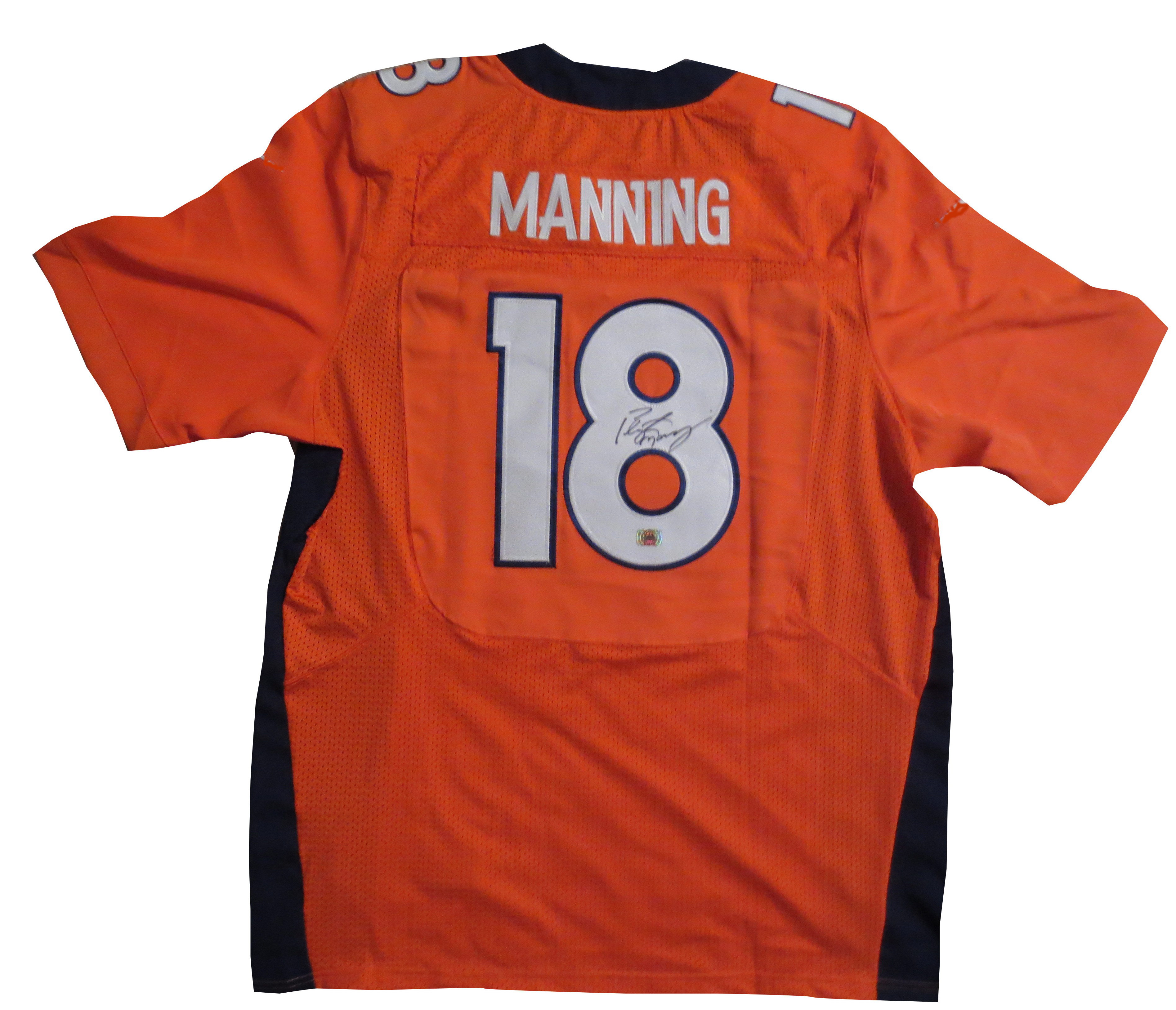 peyton manning autographed broncos jersey