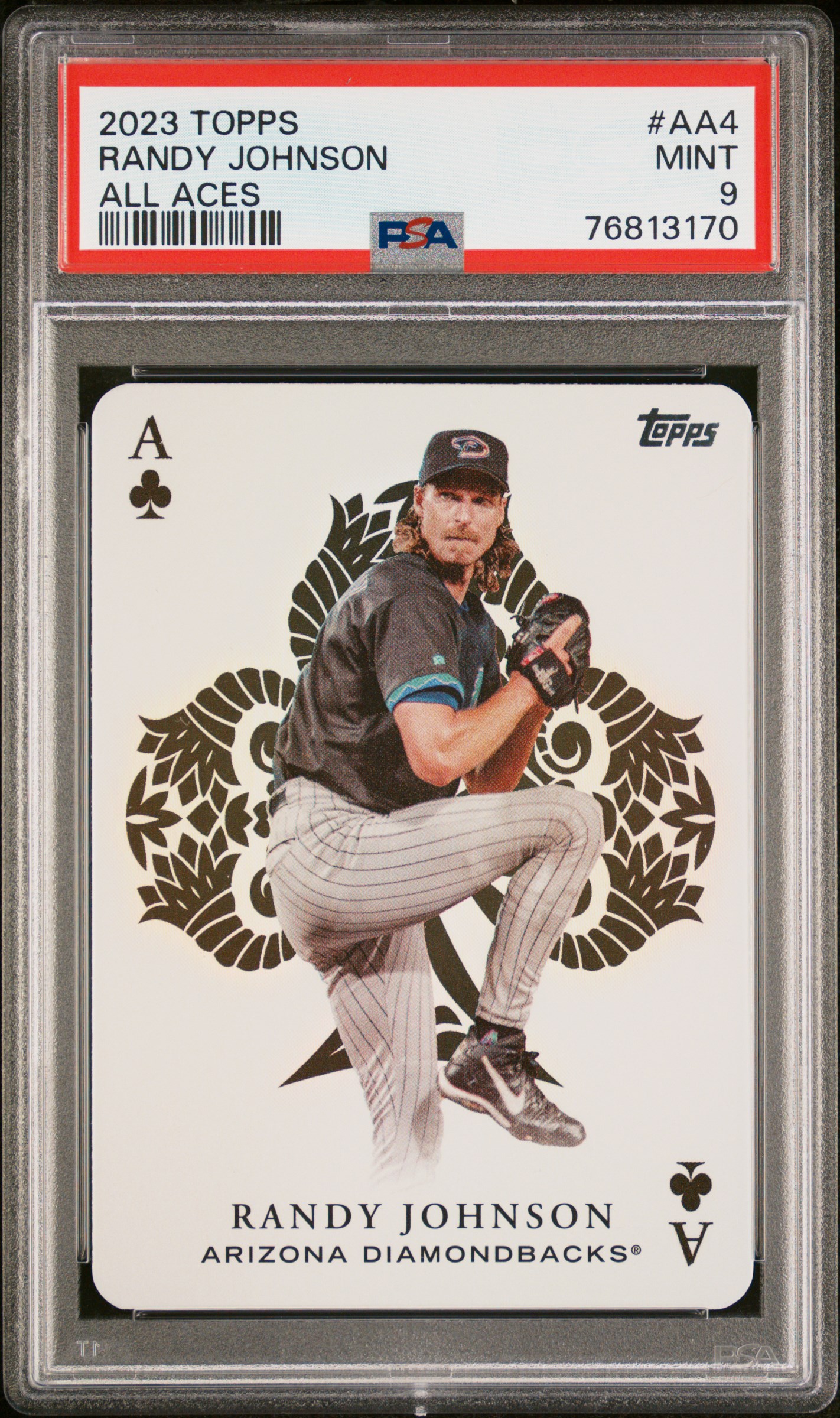 Randy Johnson 2023 Topps All Aces Baseball Card #AA4 Graded PSA 9