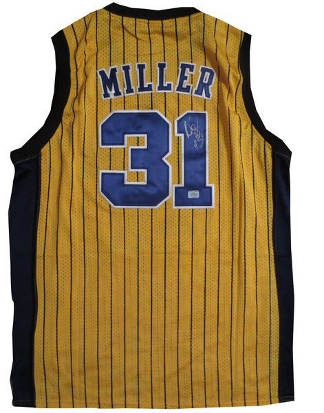 reggie miller signed jersey