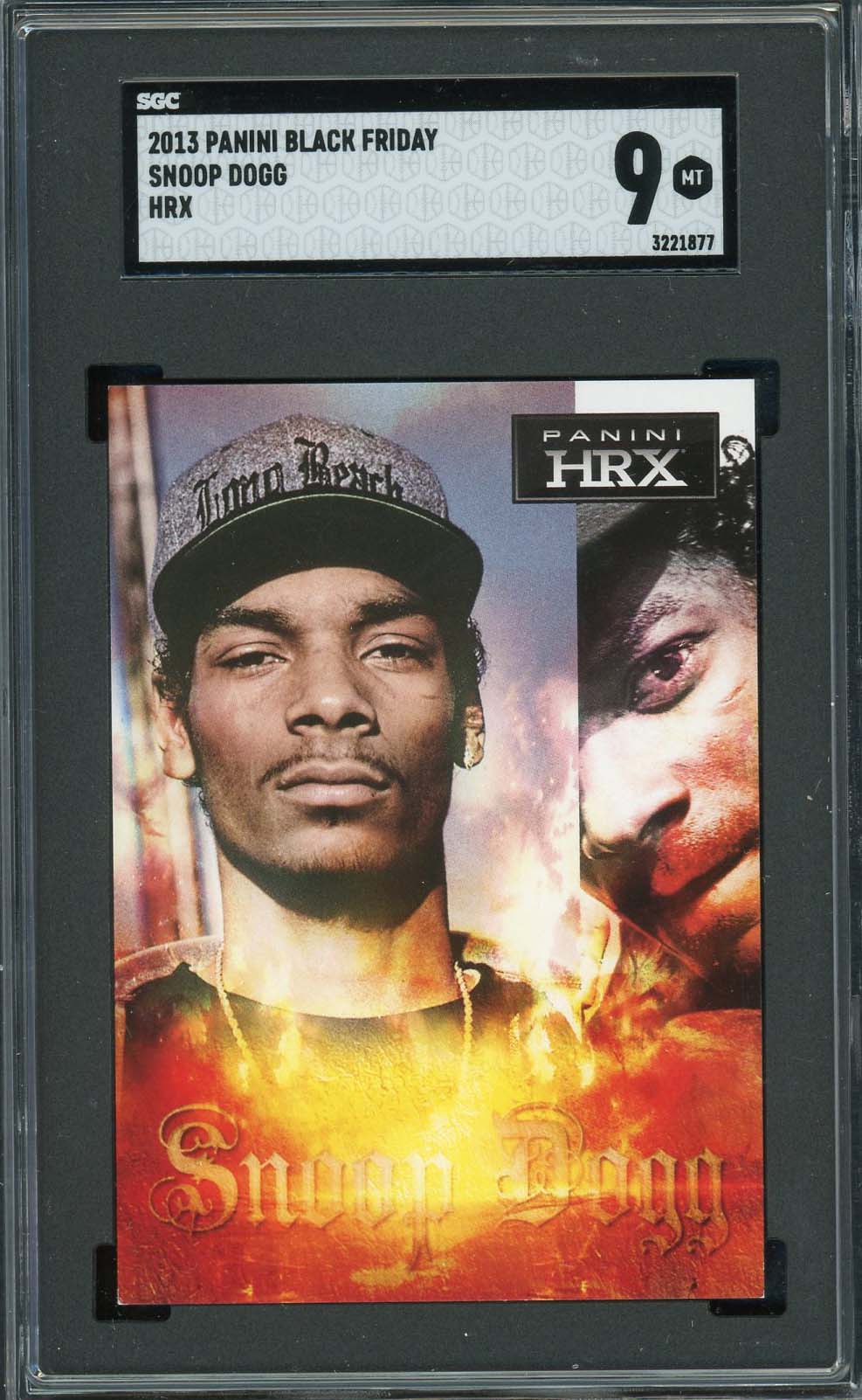 Snoop Dogg 2013 Panini HRX Black Friday Card Graded SGC 9