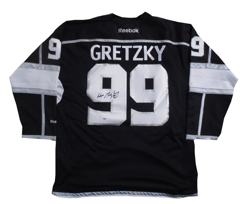 Wayne Gretzky Signed Kings Jersey from 