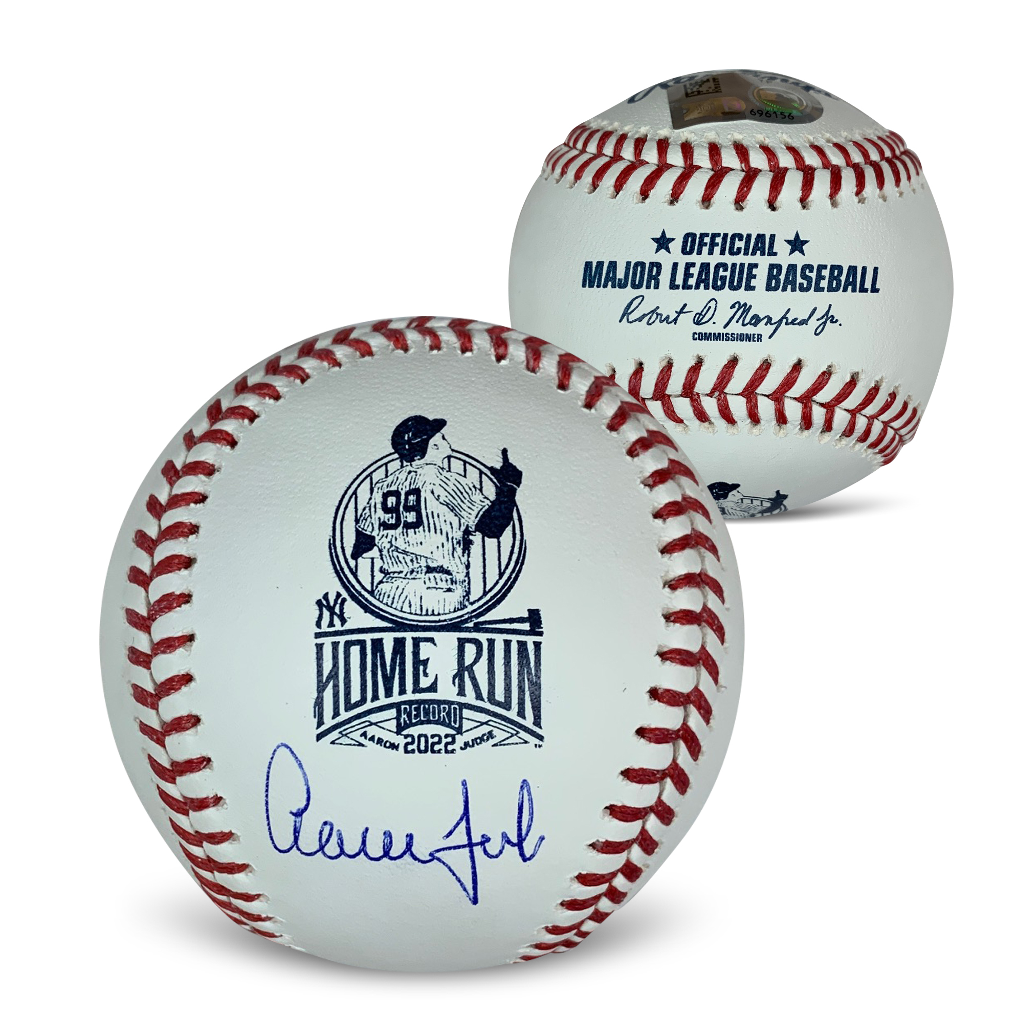 Aaron Judge Autographed 62 Home Run Signed MLB Logo Baseball Fanatics Authentic COA With UV Display Case Aaron Judge Autographed 62 Home Run Signed MLB Logo Baseball Fanatics Authentic COA With UV Display Case