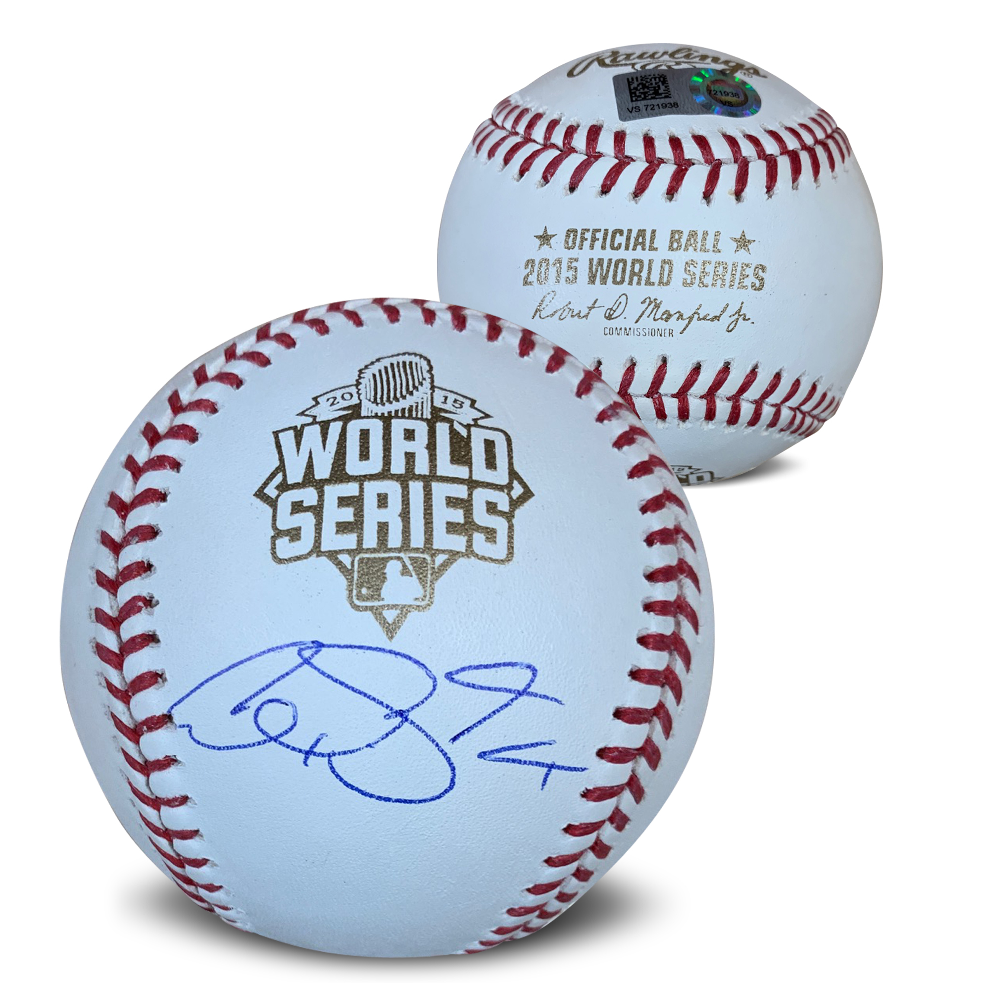 Alex Gordon Autographed 2015 World Series Signed Baseball MLB Authenticated COA With Display Case Alex Gordon Autographed 2015 World Series Signed Baseball MLB Authenticated COA With Display Case