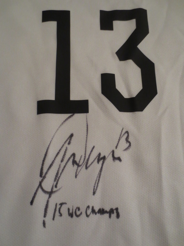 alex morgan autographed jersey