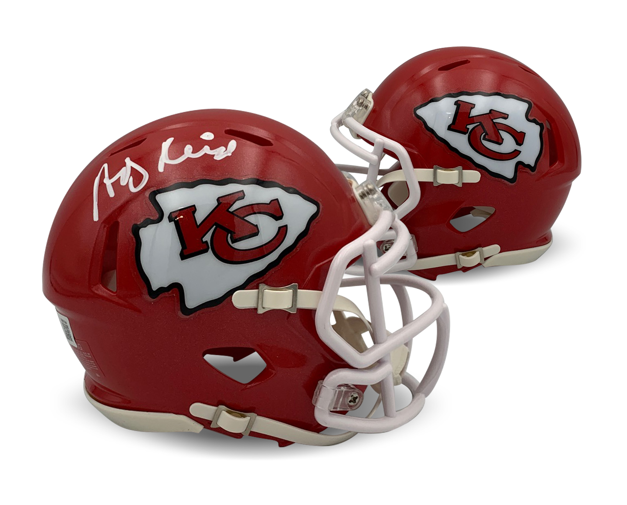 Andy Reid Autographed Kansas City Chiefs Signed Football Mini Helmet Beckett COA