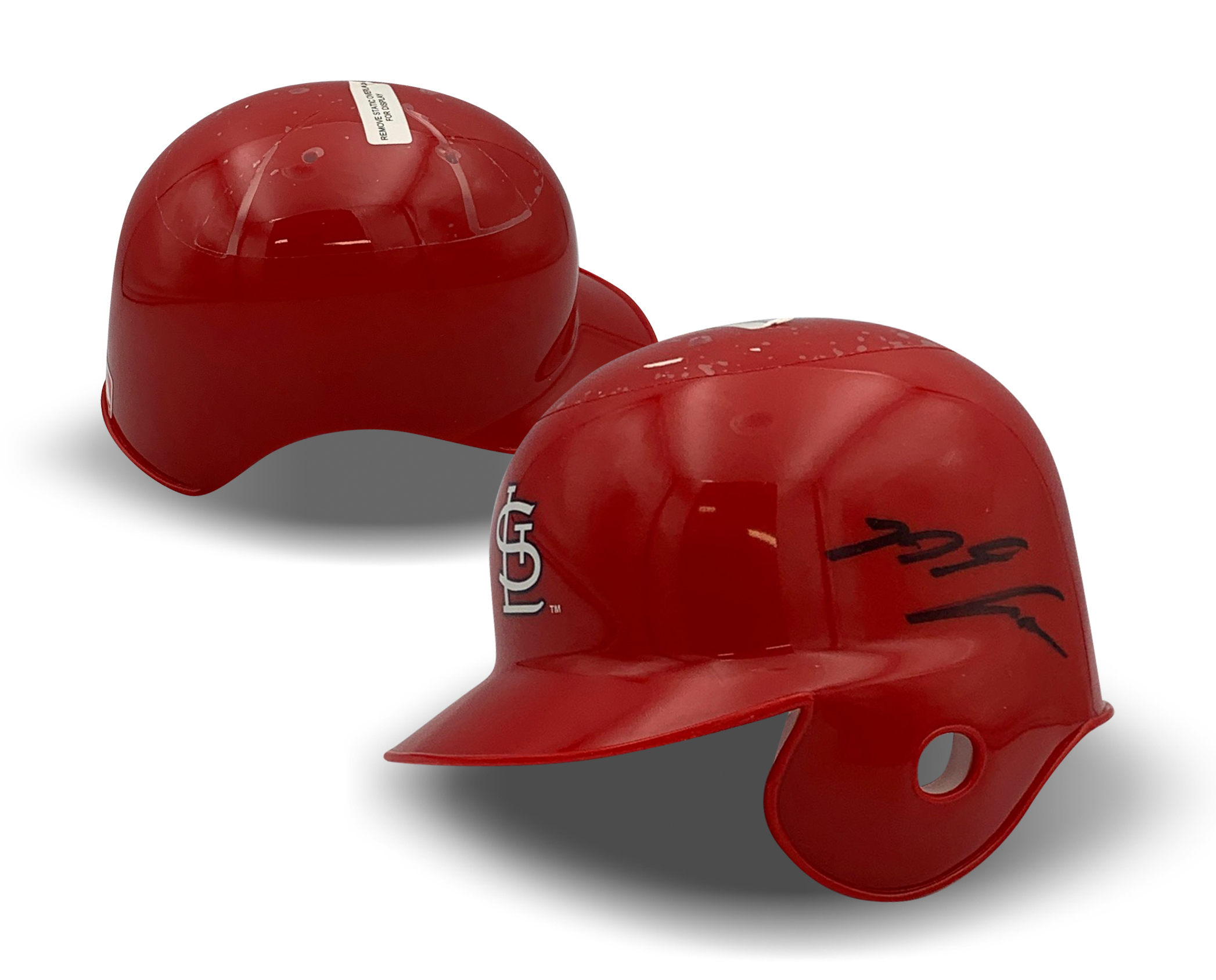 Nolan Arenado Autographed St Louis Cardinals Signed Baseball Batting Mini Helmet JSA COA 2