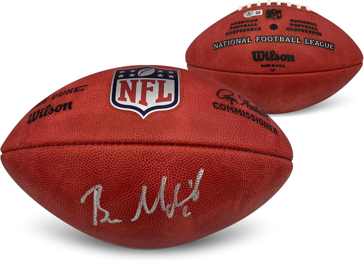 Baker Mayfield Autographed NFL Authentic Duke Game Signed Football Beckett COA