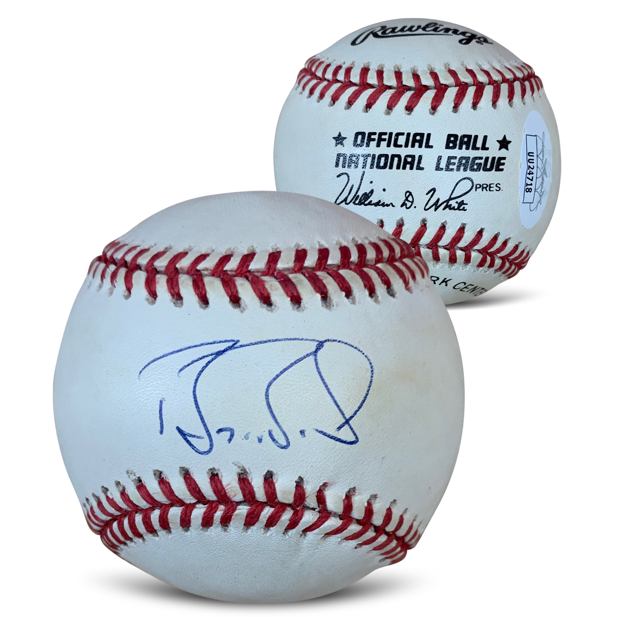 Barry Bonds San Francisco Autographed National League Signed MLB Baseball With Display Case JSA COA UU24718 Barry Bonds San Francisco Autographed National League Signed MLB Baseball With Display Case JSA COA UU24718