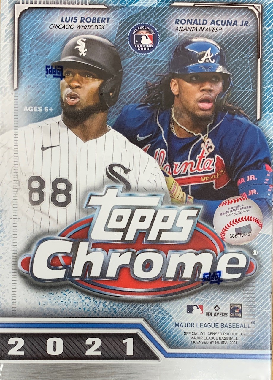 2021 Topps Chrome Baseball Sports Card Blaster Box Sealed 32 Total Cards Find 2 Sepia & Pink Parallels Per Box 2021 Topps Chrome Baseball Sports Card Blaster Box Sealed 32 Total Cards Find 2 Sepia & Pink Parallels Per Box