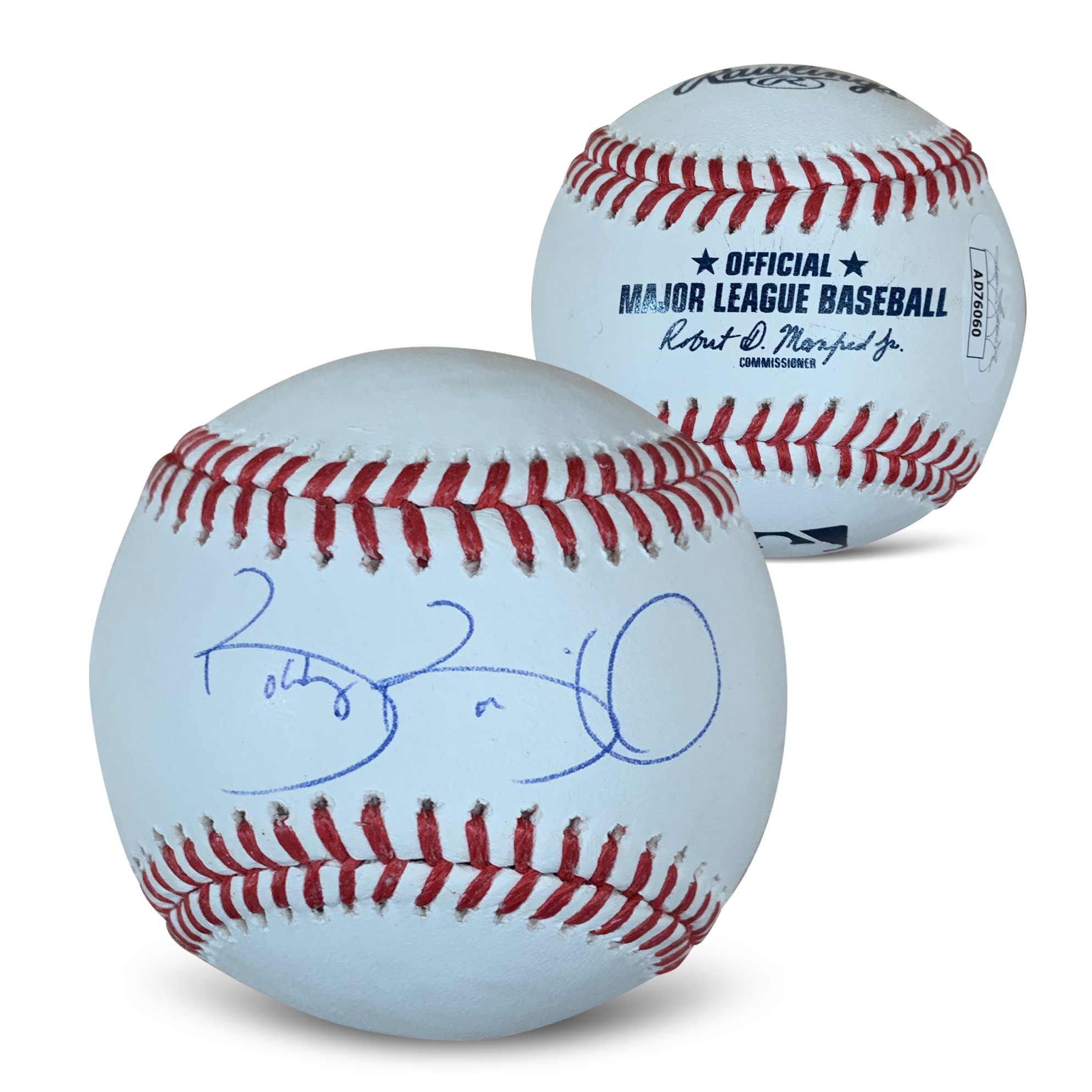 Bobby Bonilla Autographed MLB Signed Baseball JSA COA With UV Display Case