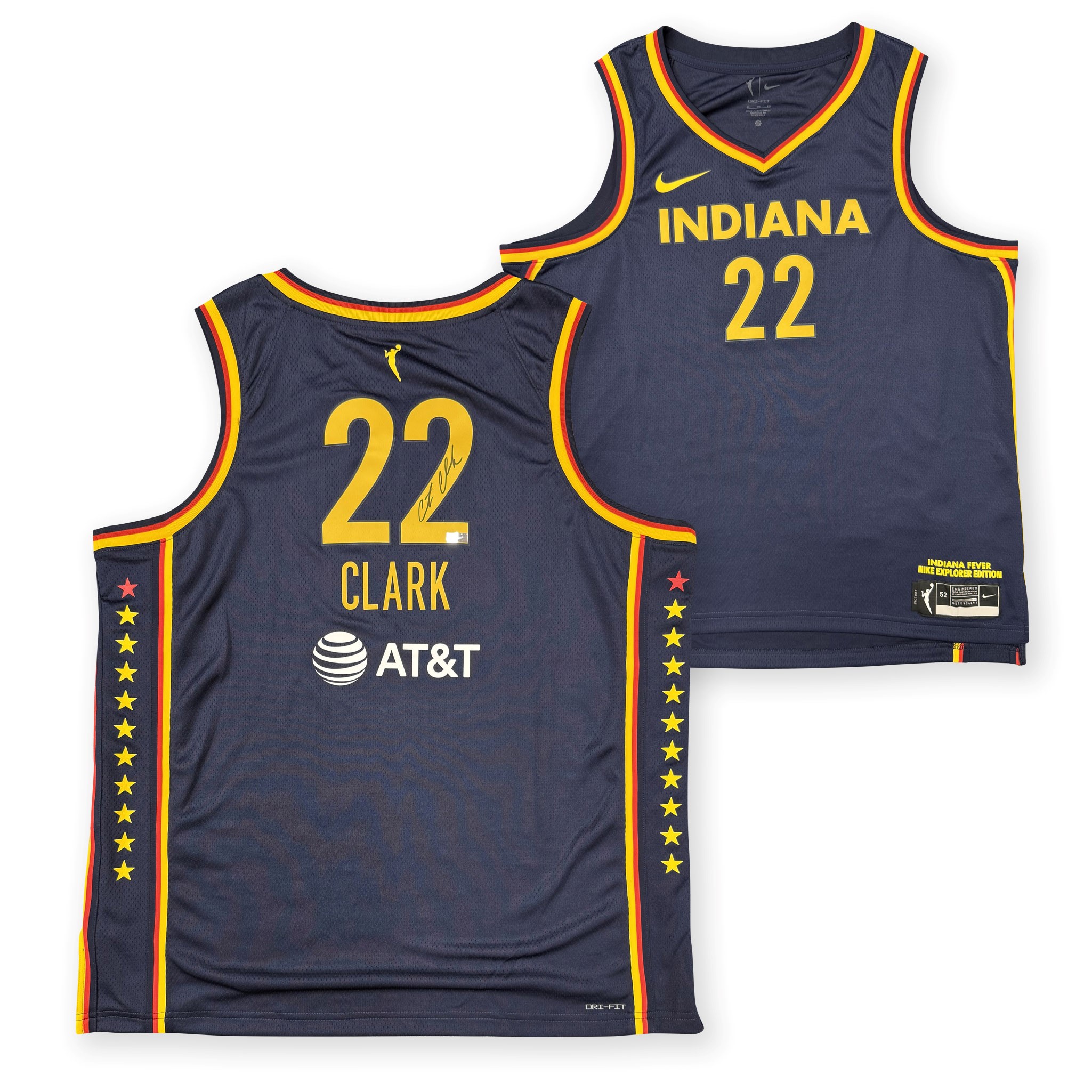 Caitlin Clark Autographed Indiana Fever Signed Nike Basketball Jersey Panini Authentic COA
