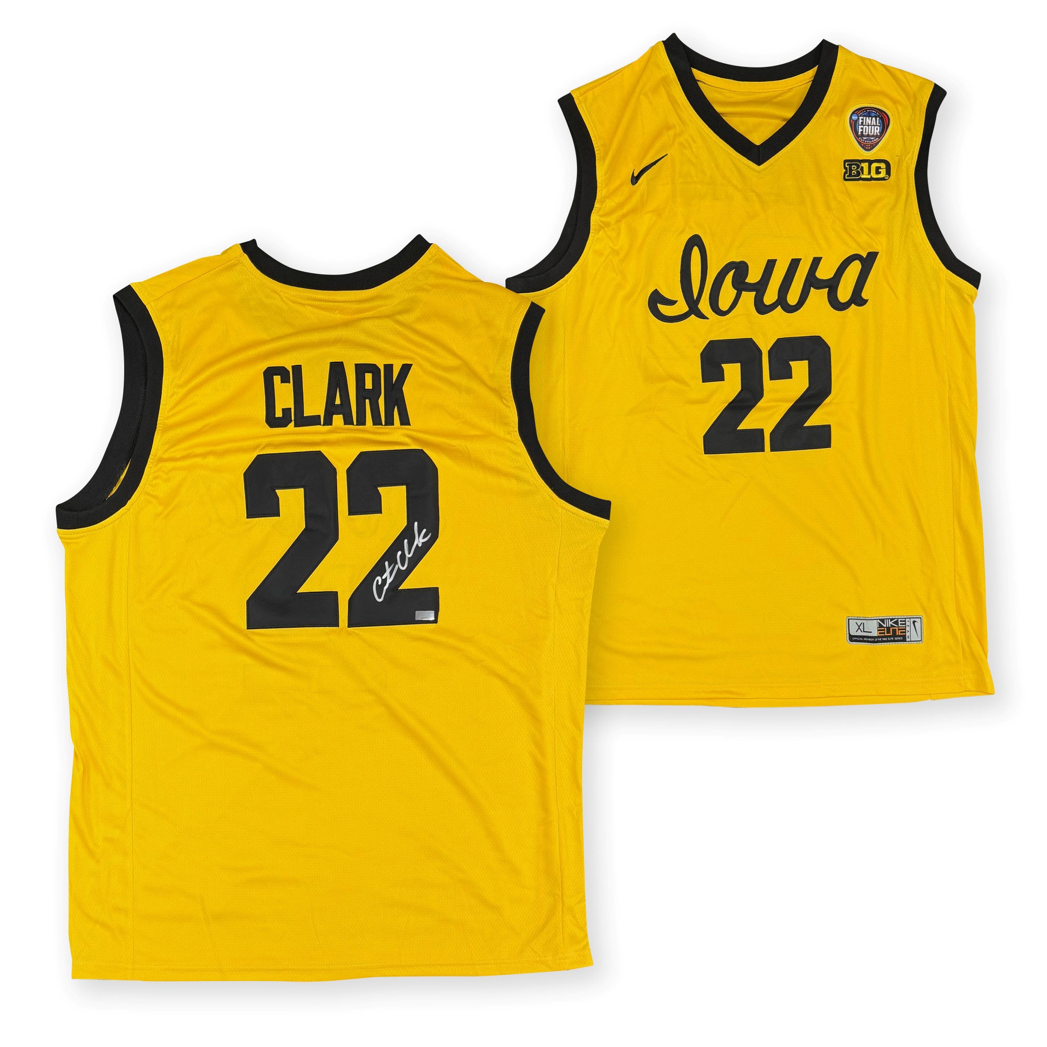 Caitlin Clark Autographed Iowa Hawkeyes Signed Nike Basketball Jersey Panini Authenticated COA