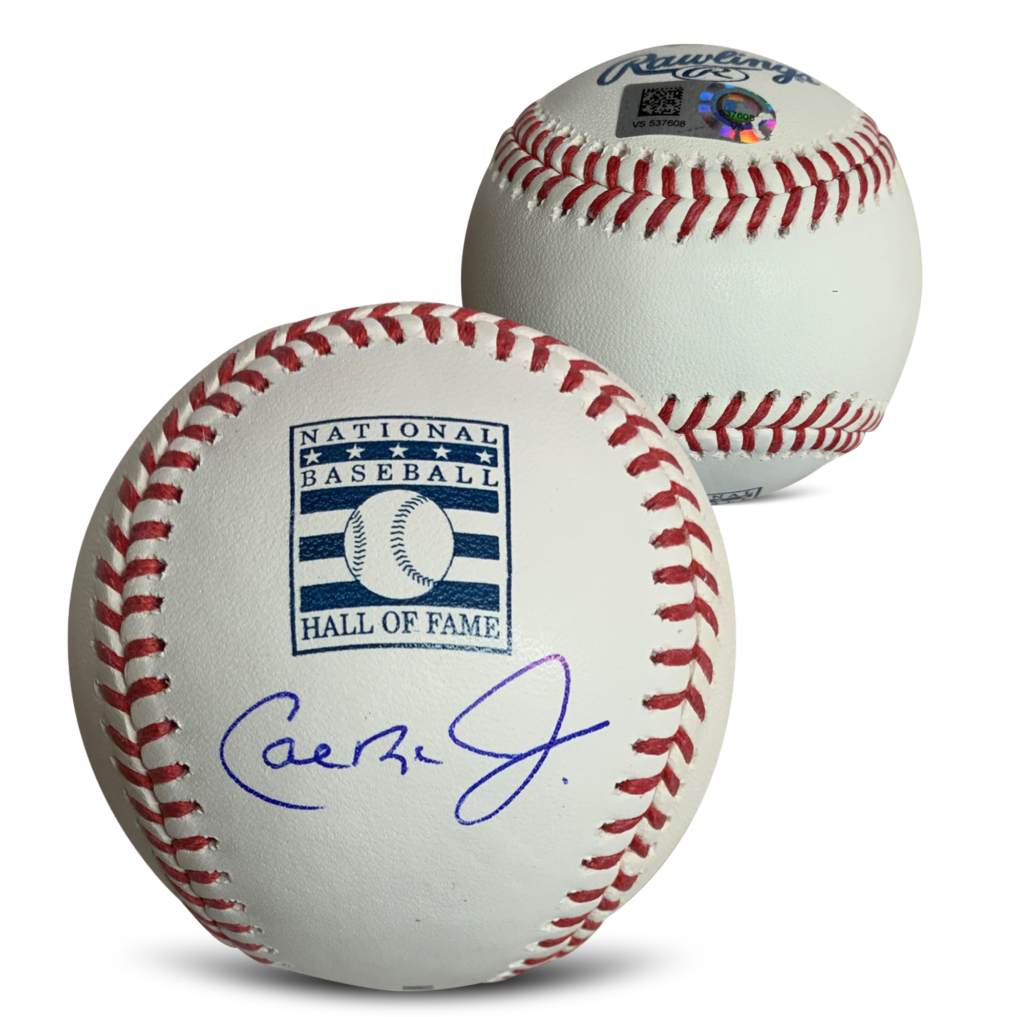 Cal Ripken Jr Autographed MLB Hall of Fame HOF Signed Baseball Fanatics Authentic COA With Display Case