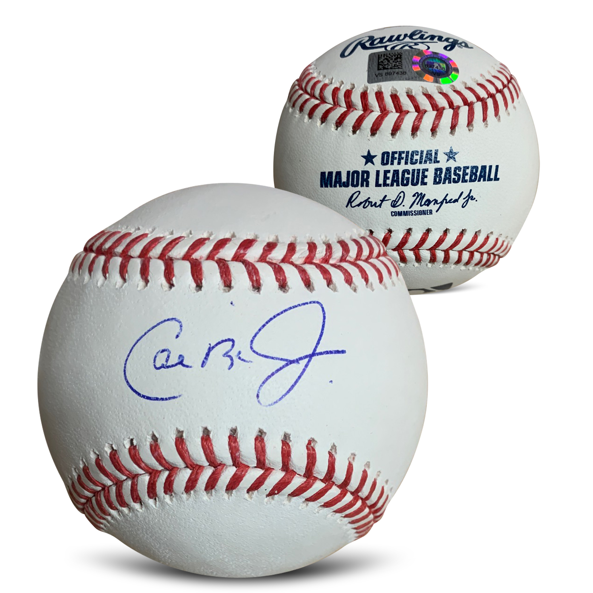 Cal Ripken Jr Autographed MLB Signed Baseball Fanatics Authentic COA With Display Case