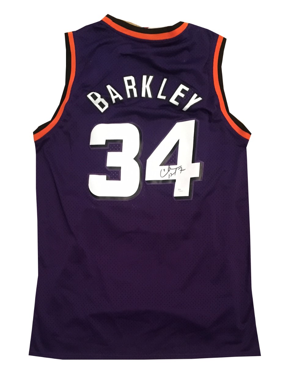 barkley signed jersey