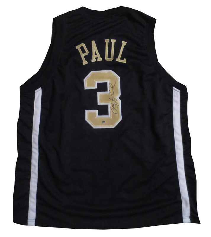 chris paul signed jersey