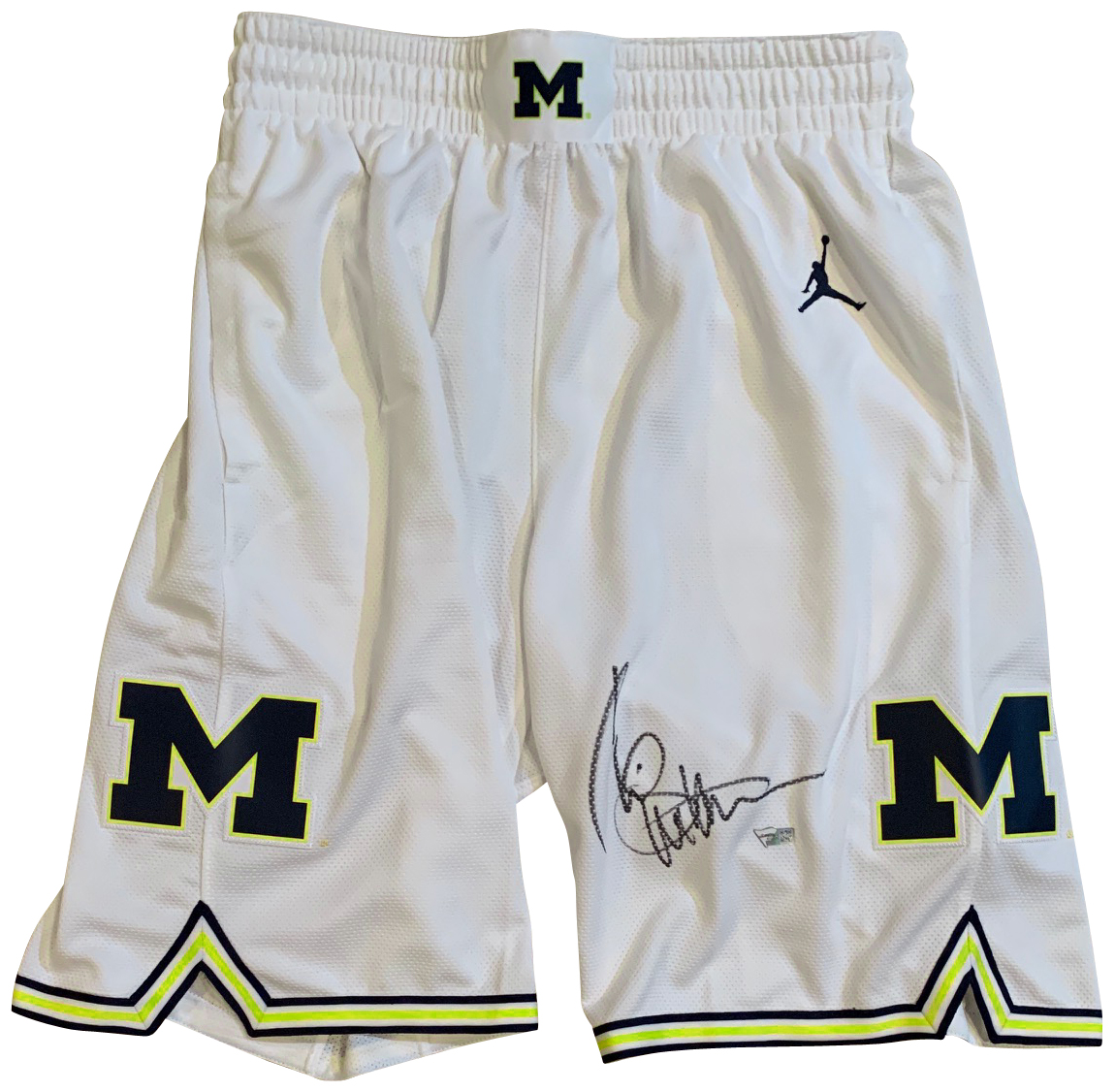 Chris Webber Autographed Michigan Jordan Brand Basketball Signed Shorts Fanatics Authentic COA