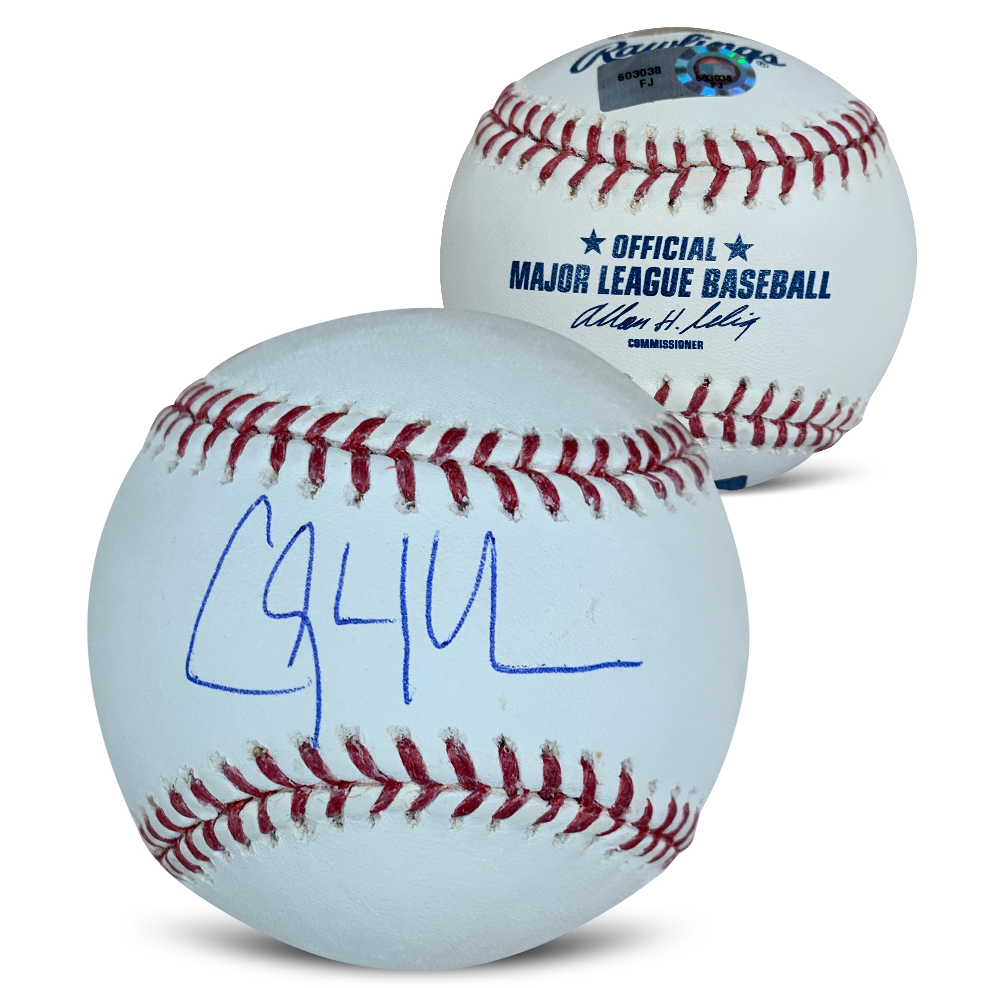 Clayton Kershaw Autographed MLB Hologram Signed Baseball Steiner Sports COA + Display Case Clayton Kershaw Autographed MLB Hologram Signed Baseball Steiner Sports COA + Display Case