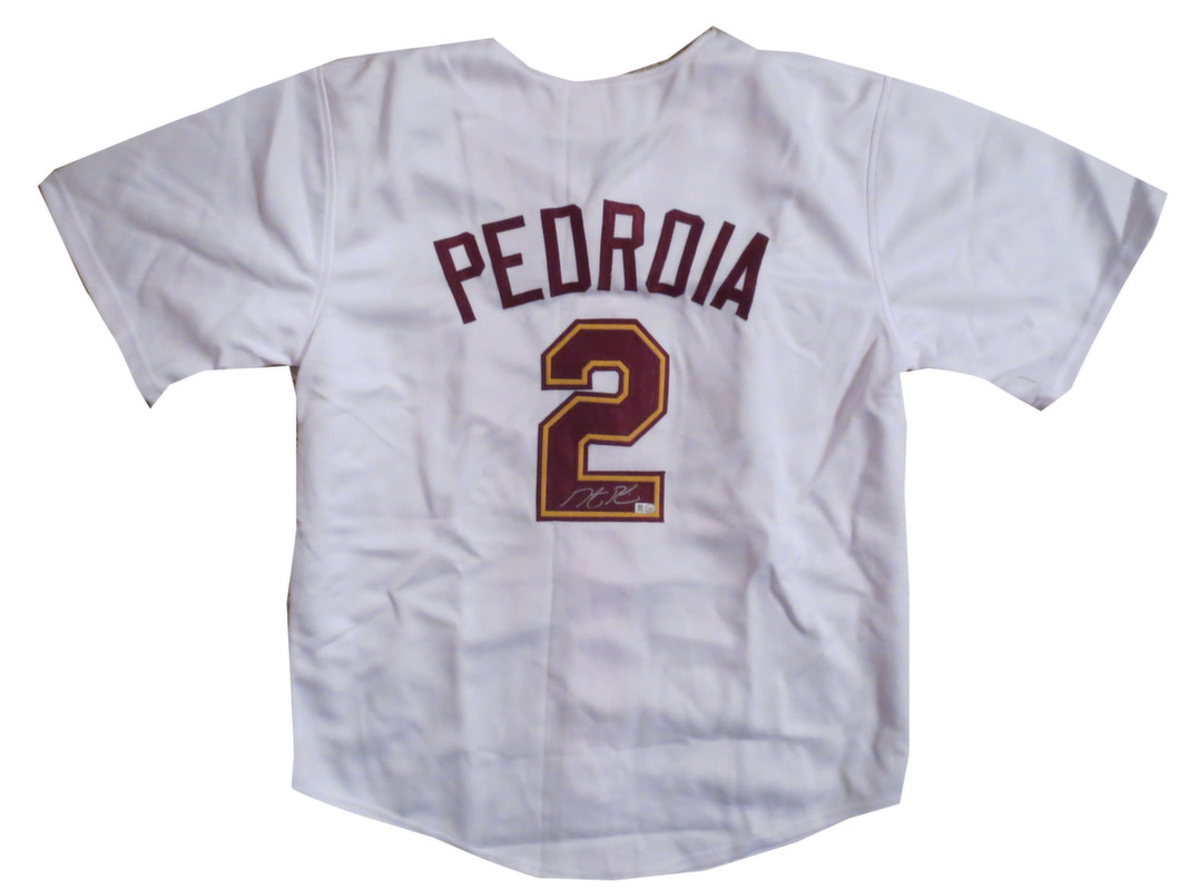 dustin pedroia signed jersey