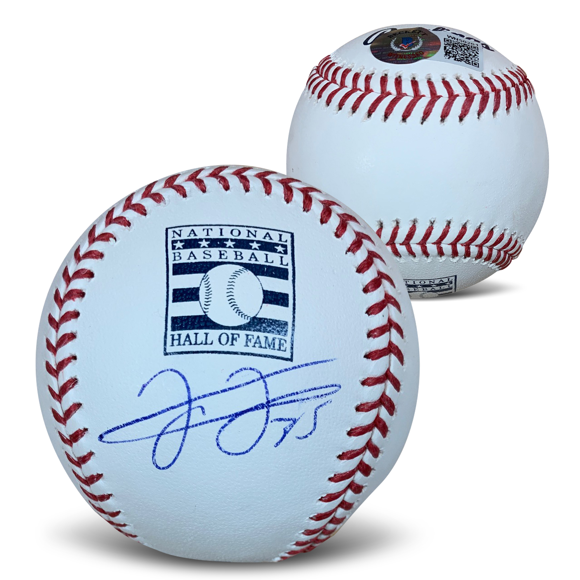 Frank Thomas Autographed Hall of Fame HOF Signed Baseball Beckett COA With Case Frank Thomas Autographed Hall of Fame HOF Signed Baseball Beckett COA With Case