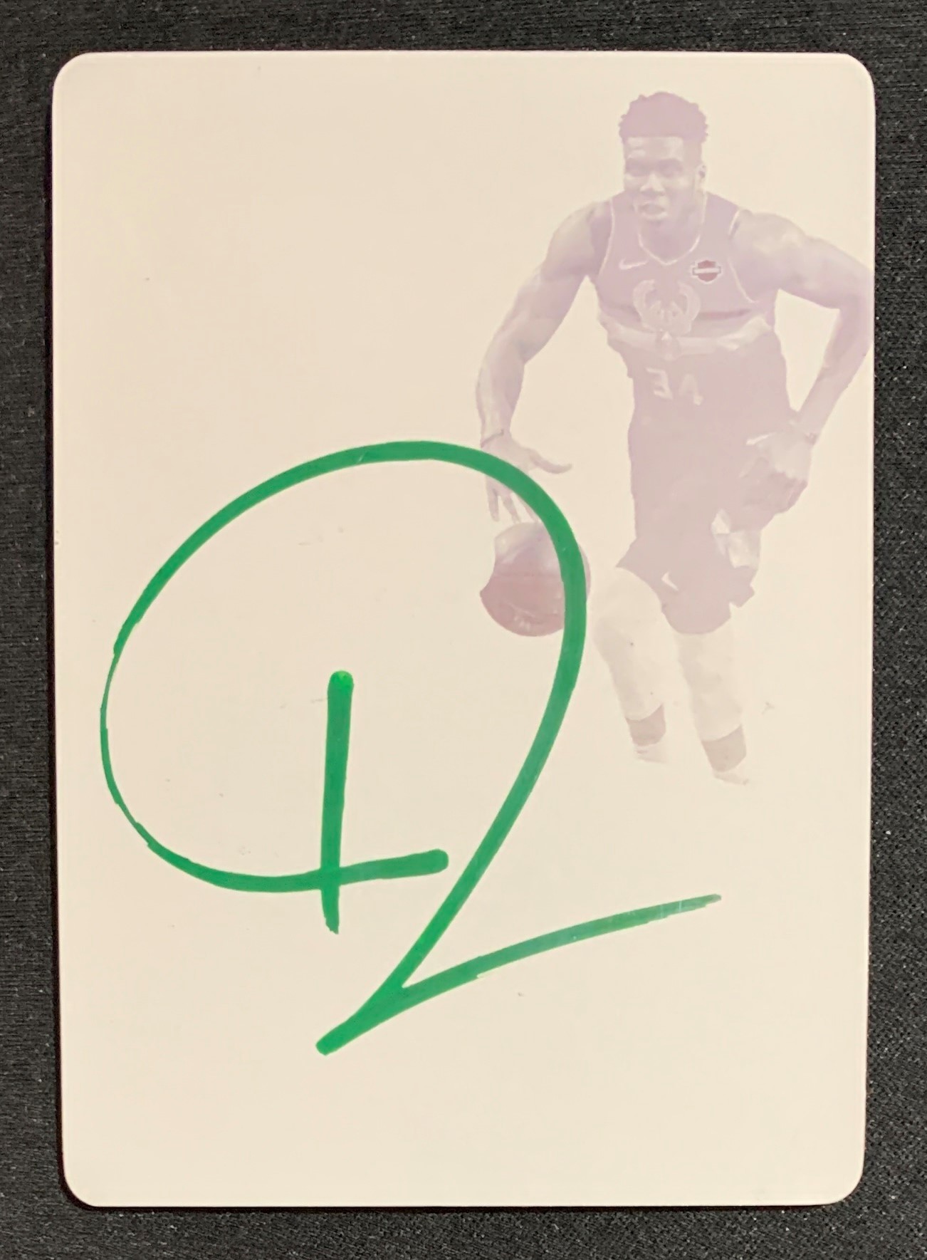 Giannis Antetokounmpo 2019 Panini Flawless Printing Plate Auto Card Beckett 1/1